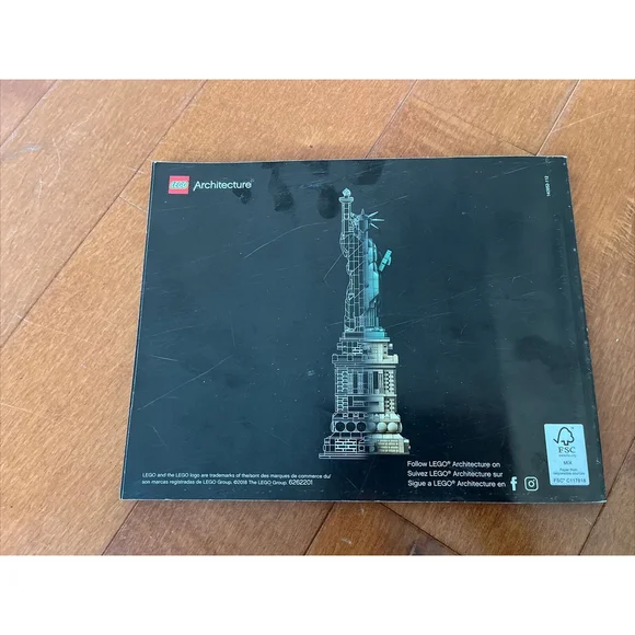 Lego Architecture Manual 21042 Statue Of Liberty Instruction Book Only - Picture 2 of 2